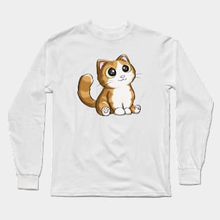 Cute Cat Long Sleeve T-Shirt